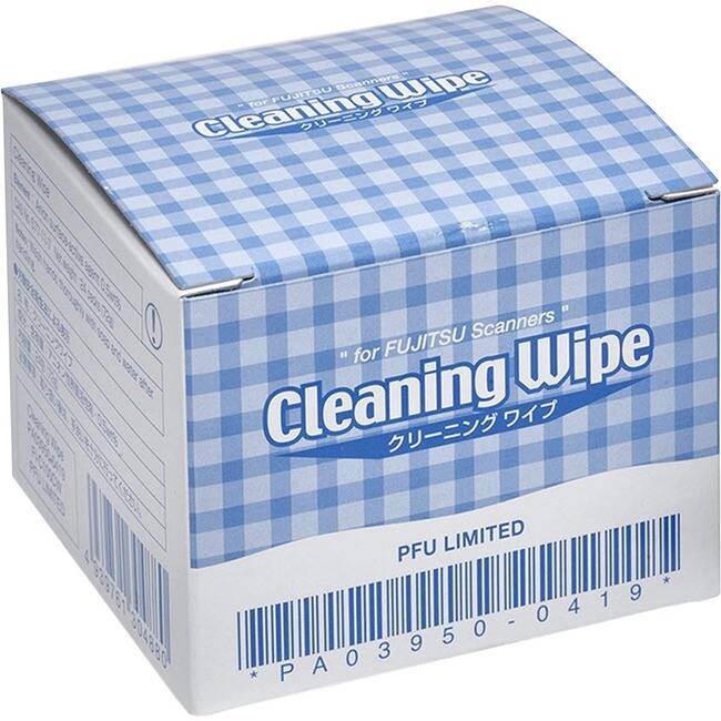 Cleaning Wipe  
for FUJITSU Scanners  
PFU LIMITED  
PA03950-0419