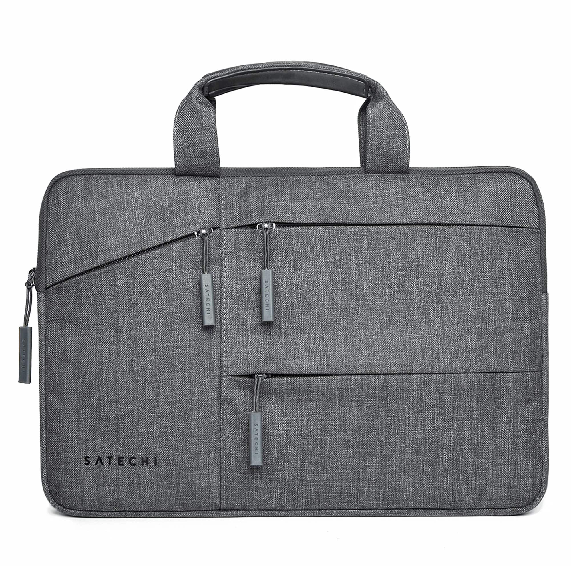 Satechi - Water-Resistant Laptop Carrying Case with Pockets - 13-inch for MacBook Pro/Air M5/M4/M3/M2/M1 - Gray