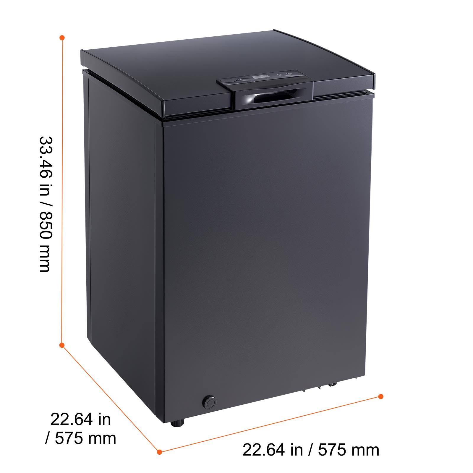 33.46 in / 850 mm  
22.64 in / 575 mm  
22.64 in / 575 mm