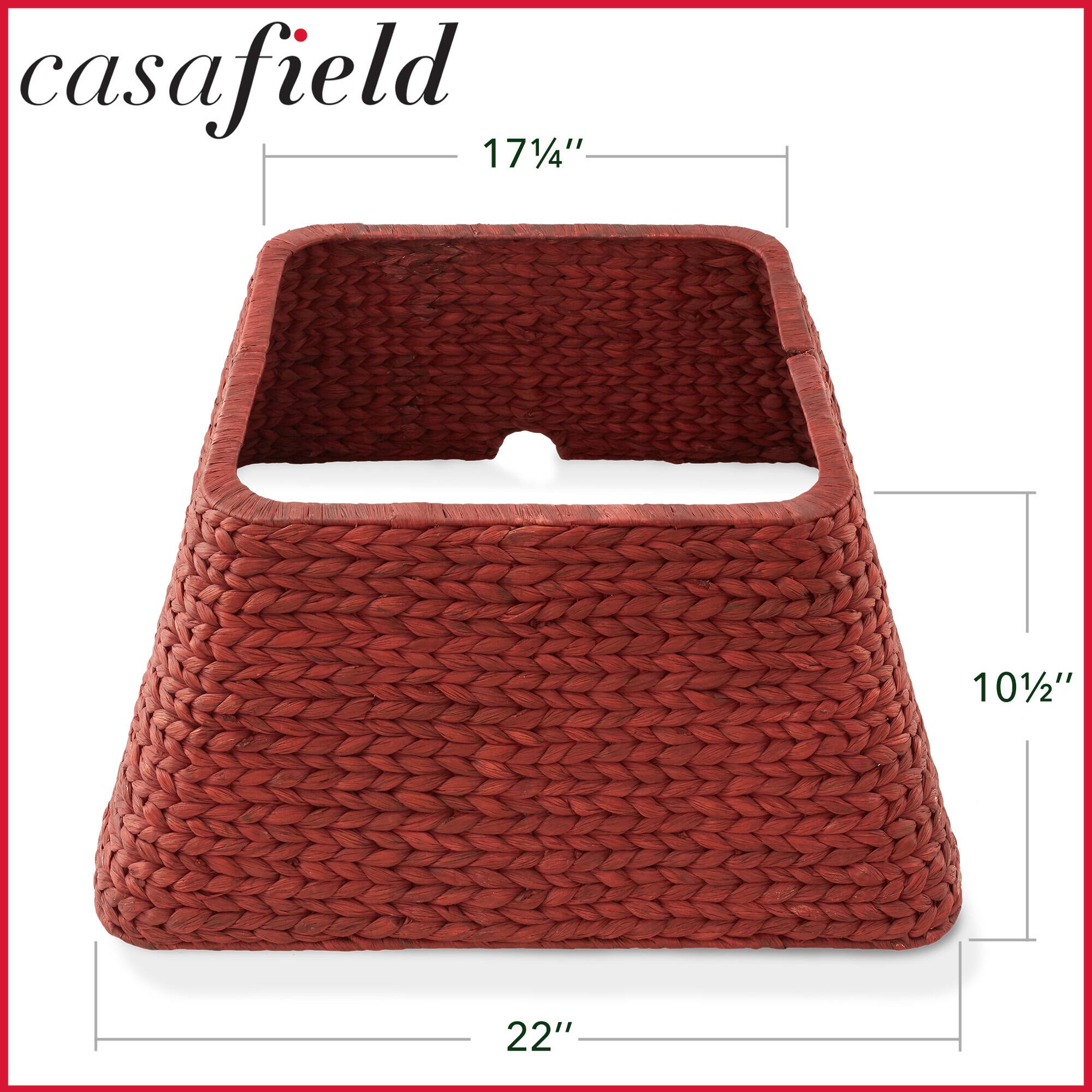 casafield  
17 1/4" x 10 1/2" x 22"