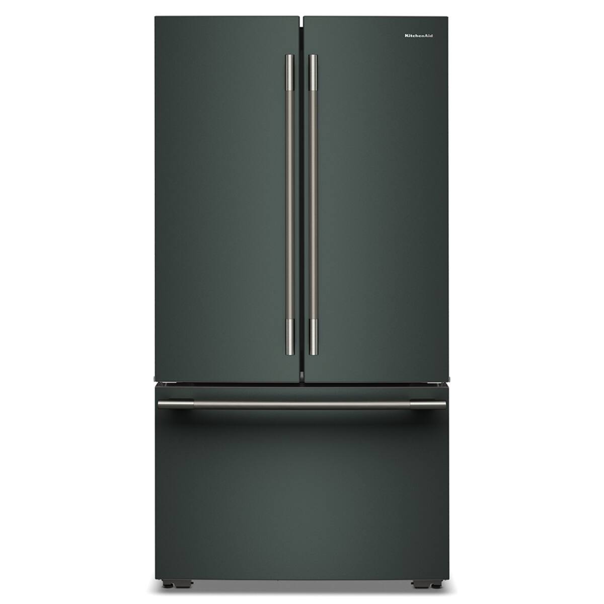Alt View 11. KitchenAid - 24 Cu. Ft. French Door Counter-Depth Refrigerator  with Interior Dispense - Juniper.