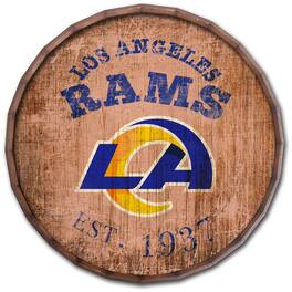 Fan Creations - Los Angeles Rams 24'' Established Date Barrel Top - Multicolor