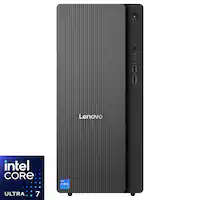 Lenovo - IdeaCentre Tower 17 Desktop - Intel Core Ultra 7 265F - NVIDIA GeForce RTX 4060 - 32GB DDR5 Memory - 1TB SSD - Luna Grey - Front_Zoom