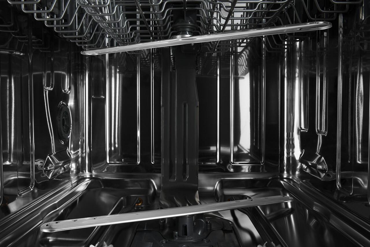 Alt View 16. Maytag - 24" Front Control Built-In Stainless Steel Tub Dishwasher with Dual Power Filtration, PowerBlast Cycle, 50 dBA - Fingerprint Resistant Stainless Steel.