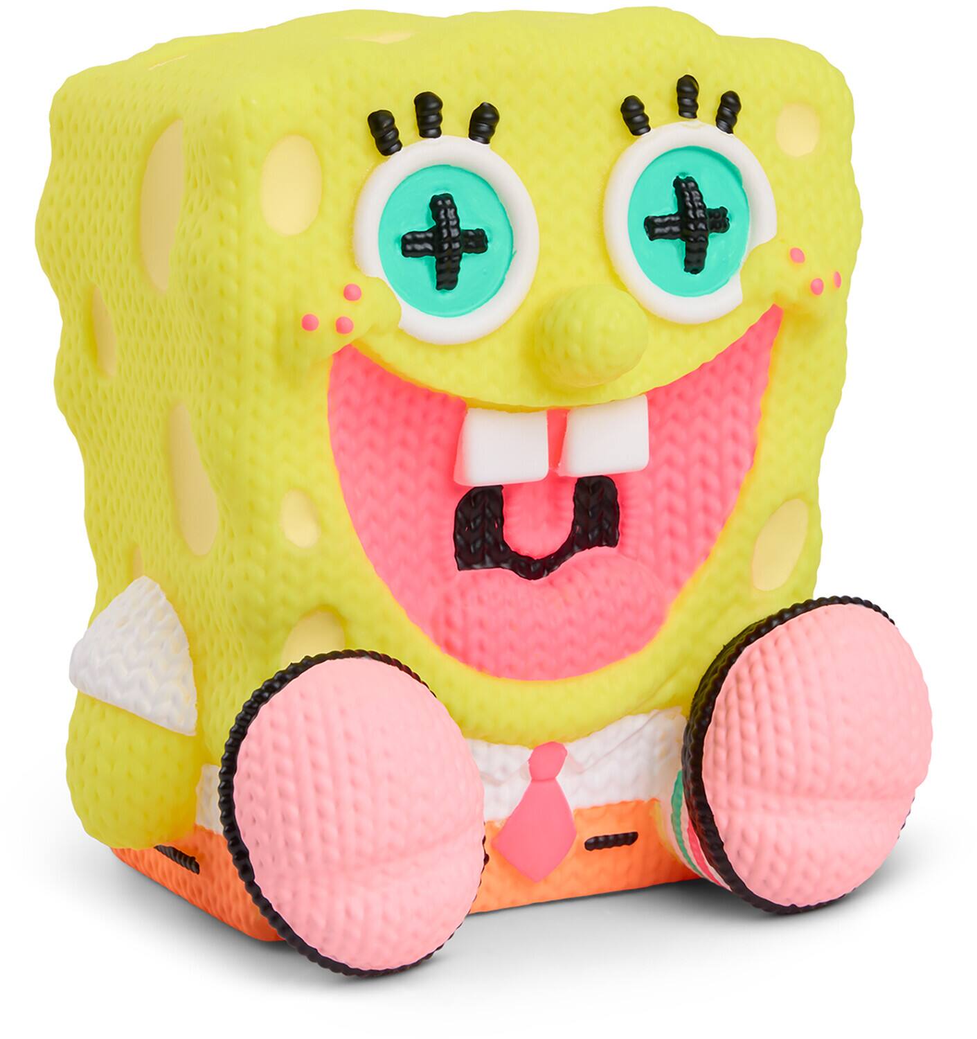 Alt View 2. Handmade by Robots - SpongeBob SquarePants - SpongeBob SquarePants Blacklight Limited Edition Vinyl Figure – Handmade by - COLLECTIBLES - Multicolor.