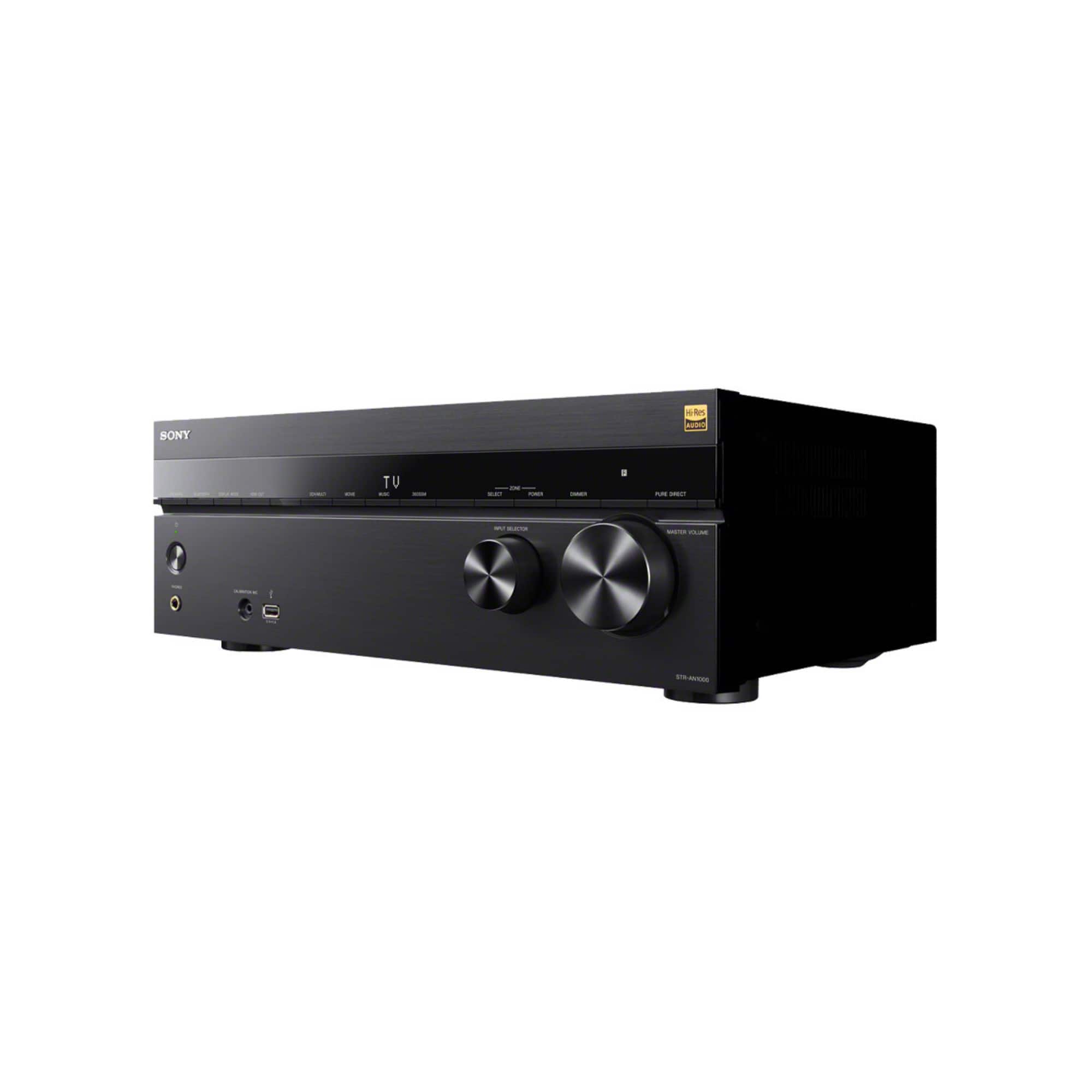 Sony - STR-AN1000 7.2 Channel 8K AV Receiver with Dolby Atmos, DTS:X (Black)