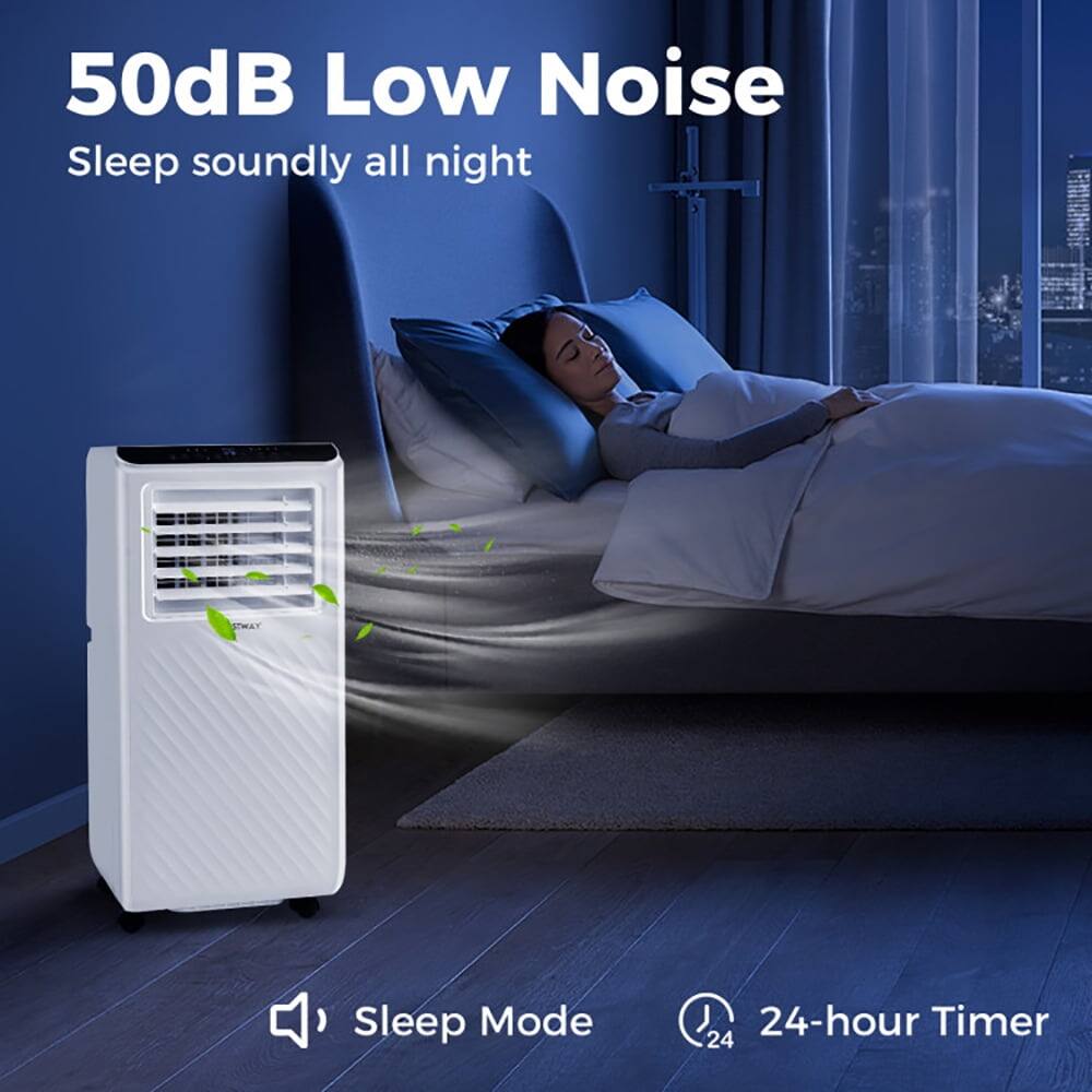 50dB Low Noise  
Sleep soundly all night  

Sleep Mode  
24-hour Timer