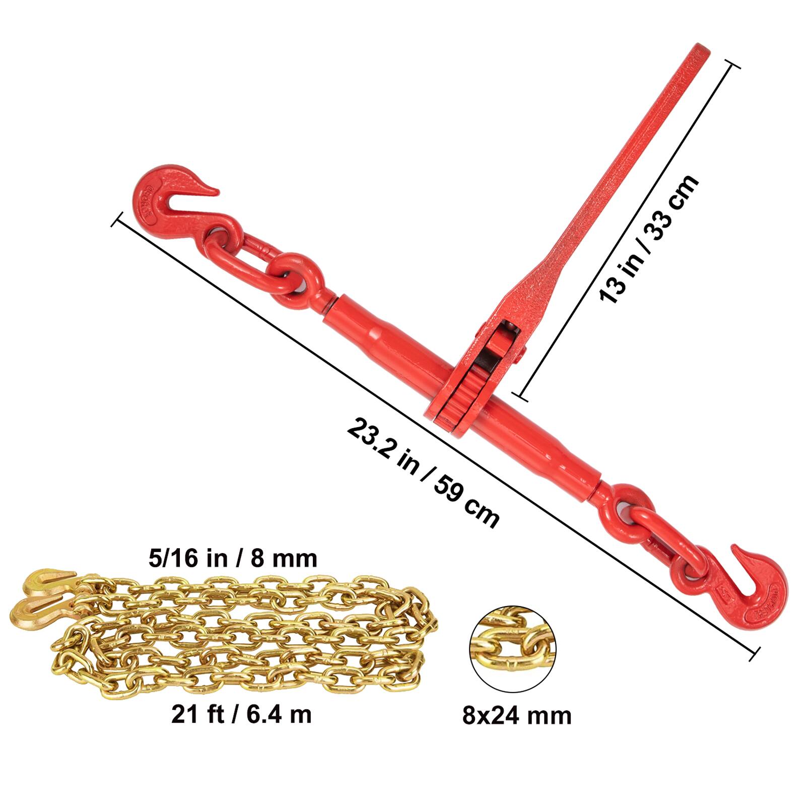 Ceo 23.2 in / 59 cm  
5/16 in / 8 mm  
13 in / 33 cm  
21 ft / 6.4 m  
8x24 mm