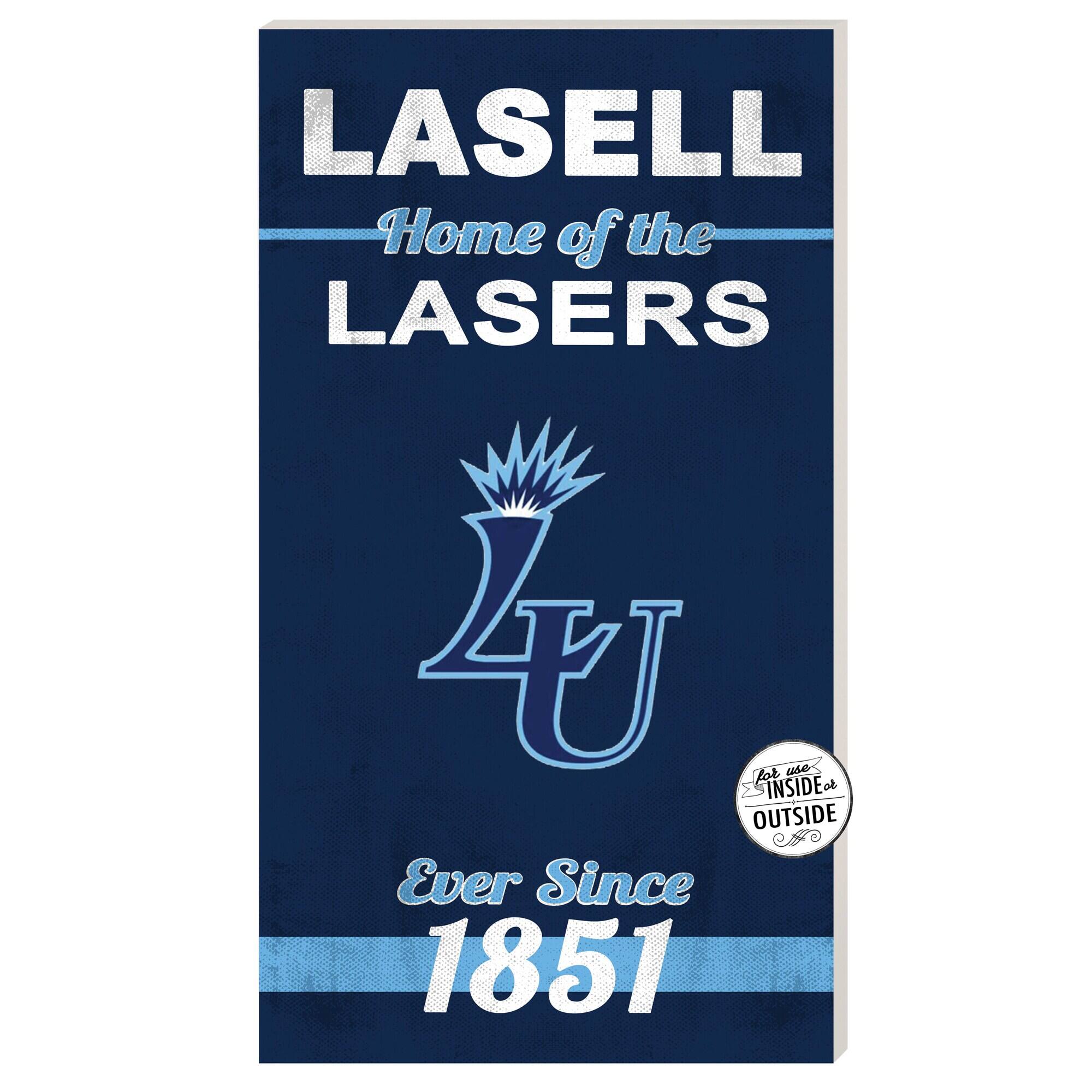 Lasell Lasers 11" x 20" Indoor/Outdoor Home Of The Sign