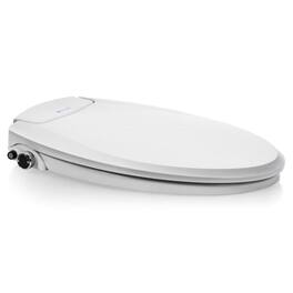 Brondell - Swash Ecoseat N/A gal Round Bidet Toilet Seat - White