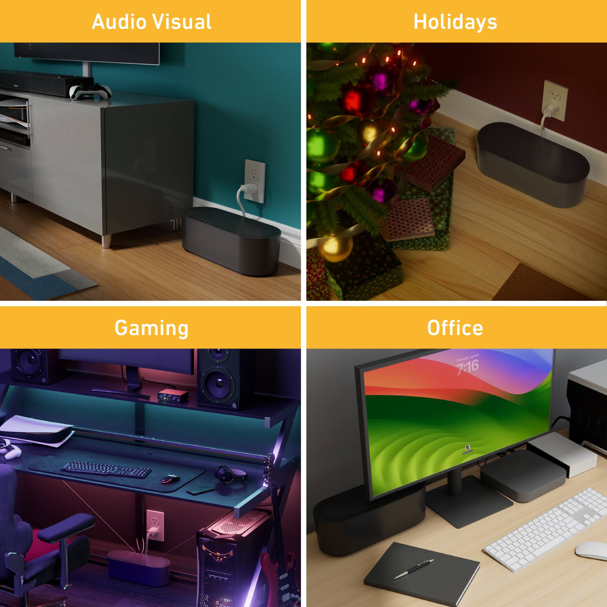 Audio Visual Holidays Gaming Office
