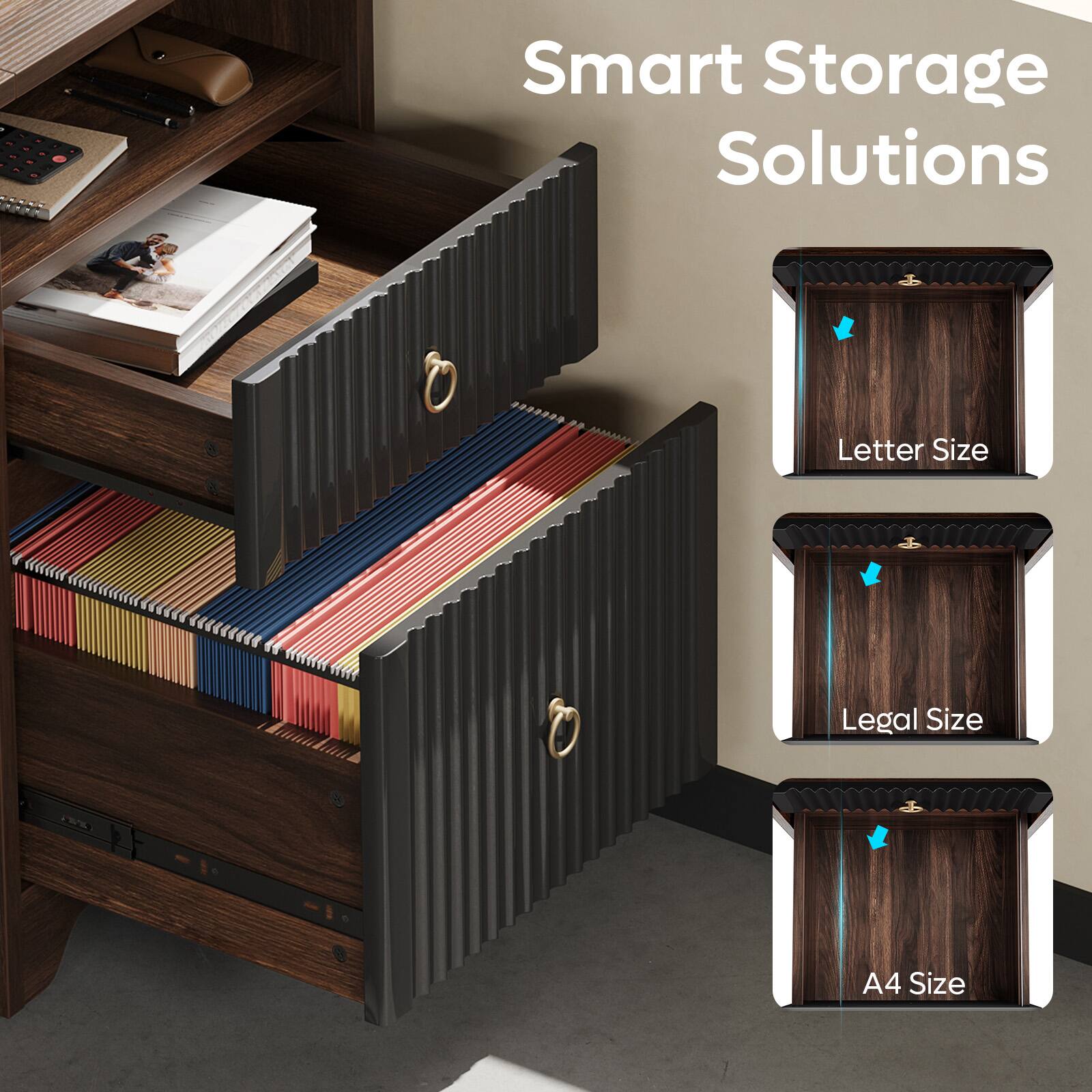 Smart Storage Solutions Letter Size, Legal Size, P - A4 Size