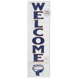 Jardine - Texas Tyler Patriots 10'' x 35'' Indoor/Outdoor Welcome Sign - White