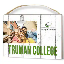 Jardine - Harry S Truman College Falcons 8'' x 10'' Weathered Design Clip It Frame - White