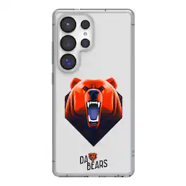 Keyscaper - NFL - Chicago Bears Galaxy Clear Case - S24 - Multicolor
