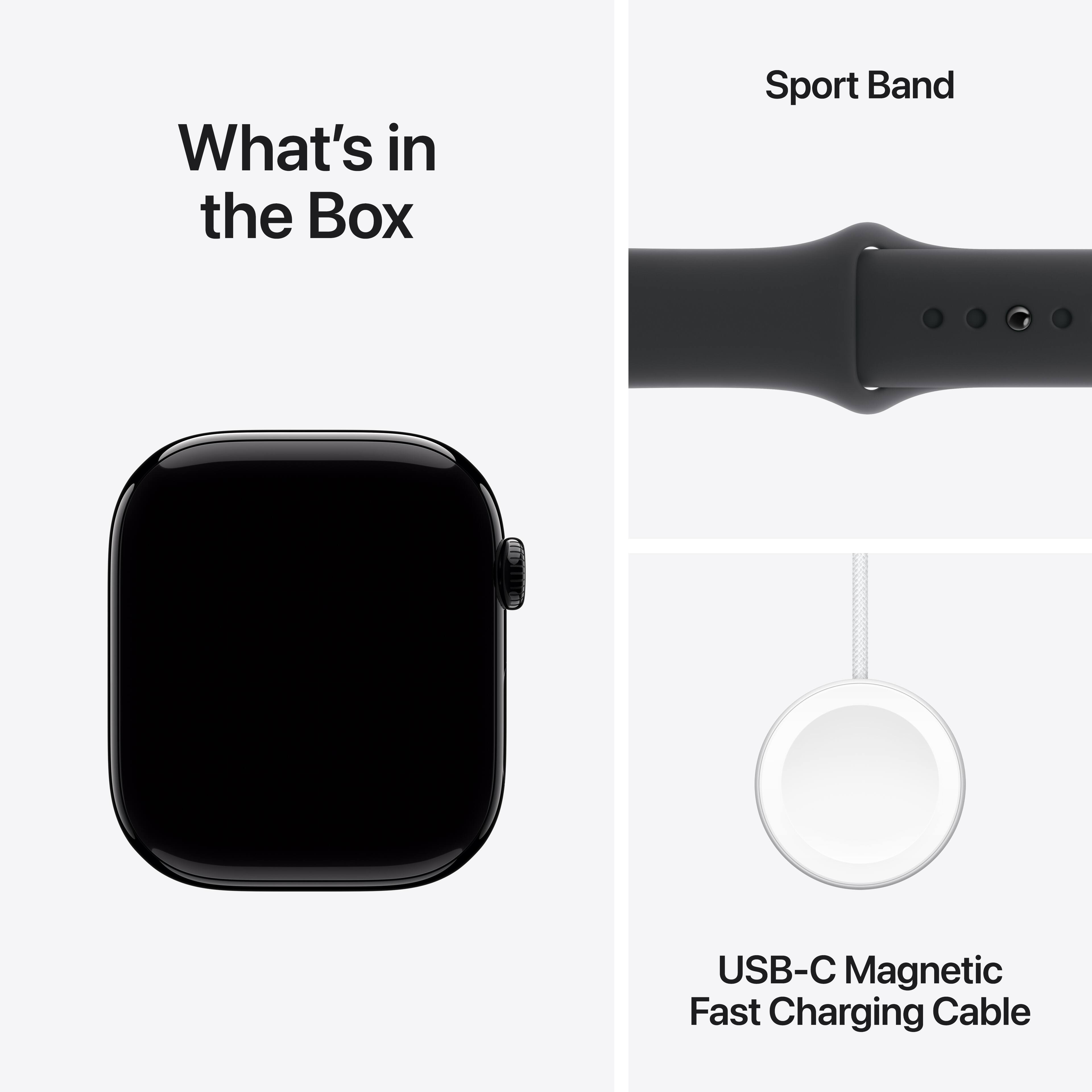 What's in the Box: Sport Band USB-C Magnetic Fast Charging Cable