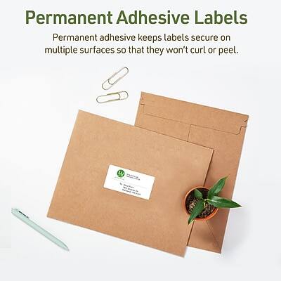 Permanent Adhesive Labels

Permanent adhesive keeps labels secure on multiple surfaces so that they won't curl or peel.