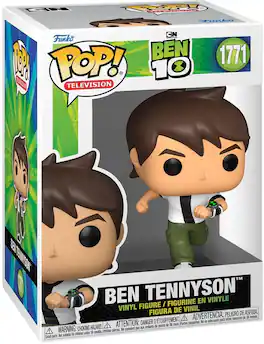 Funko - POP! Television: Ben 10 - Ben Tennyson - COLLECTIBLES - Multicolor