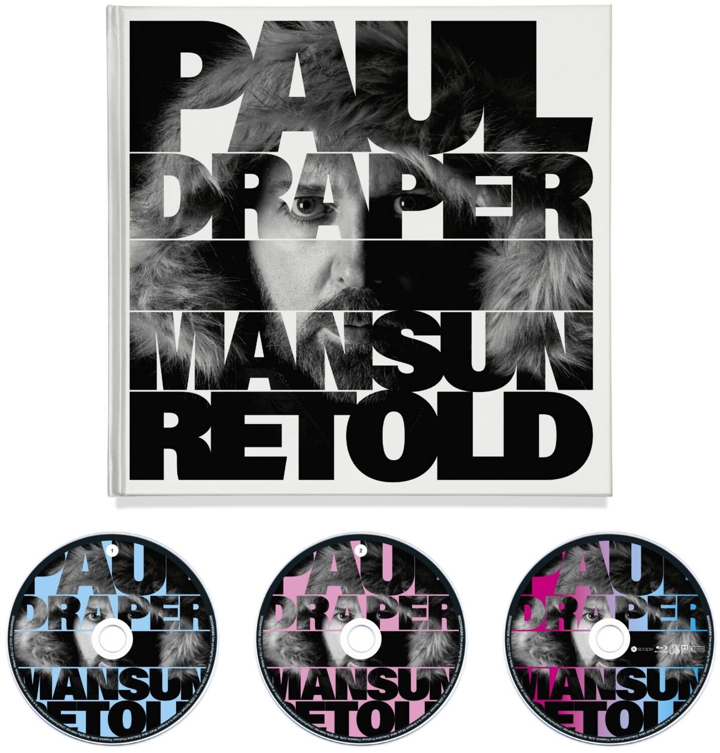 Paul Draper - Mansun Retold - 2CD+Blu-Ray Special Edition Ear Book   - COMPACT DISCS price history on PriceWatchPro