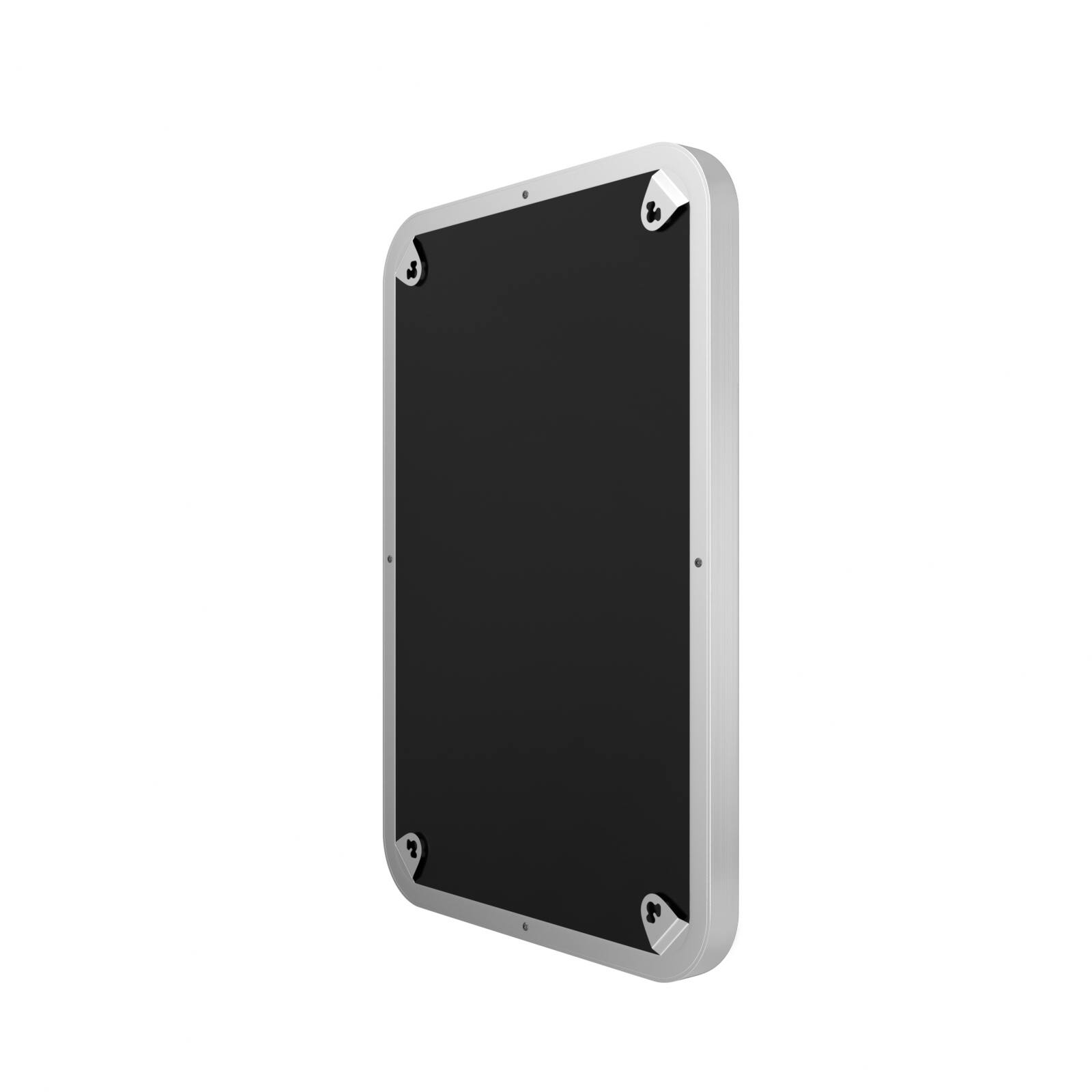 Back. PAIHOME - Classic Stainless Steel Rectangular Wall Mirror - Waterproof and Rustproof Bathroom Mirrors Modern Mirror - Silver-16x24 Inch.