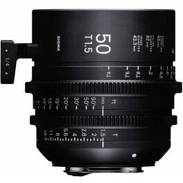 Sigma - 50mm T1.5 High-Speed Prime Cine Lens for Sony E