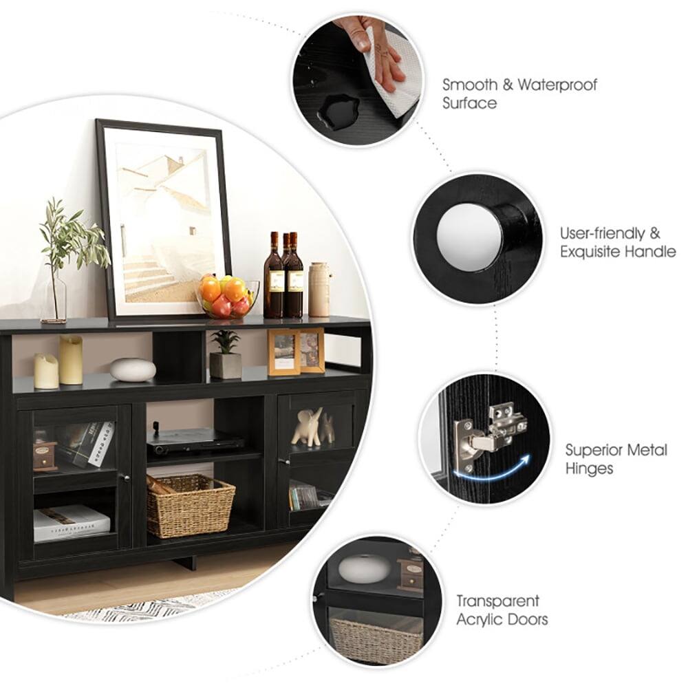 Smooth & Waterproof Surface  
User-friendly & Exquisite Handle  
Superior Metal Hinges  
Transparent Acrylic Doors