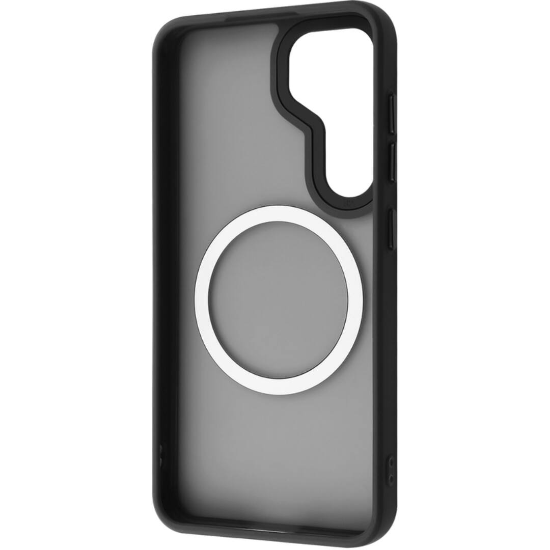 Alt View 1. Entronix - Entronix Magnetic Case for Samsung Galaxy S24 Plus - Translucent Frosted Matte Finish - Black.