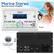 Marine Stereo Receiver Power Amplifier
PYLE®
PLMR77U
F1 87.50
VOL/SEL
1 2 3 4 5 6
SRC
USB SD
AUX
X bass
MIC
BAND
AS
IR
1/11
2 INT
3 APT
4 ROMS
5
6
Back
AM/FM Stereo Radio Antenna Input
Front