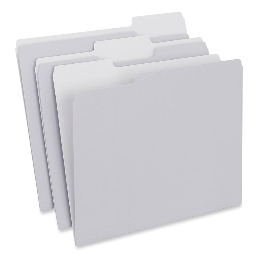 Top Fold File Universal Top Tab File Folders, 1/3 Cut Tabs: Assorted, Letter Size, 0. ...