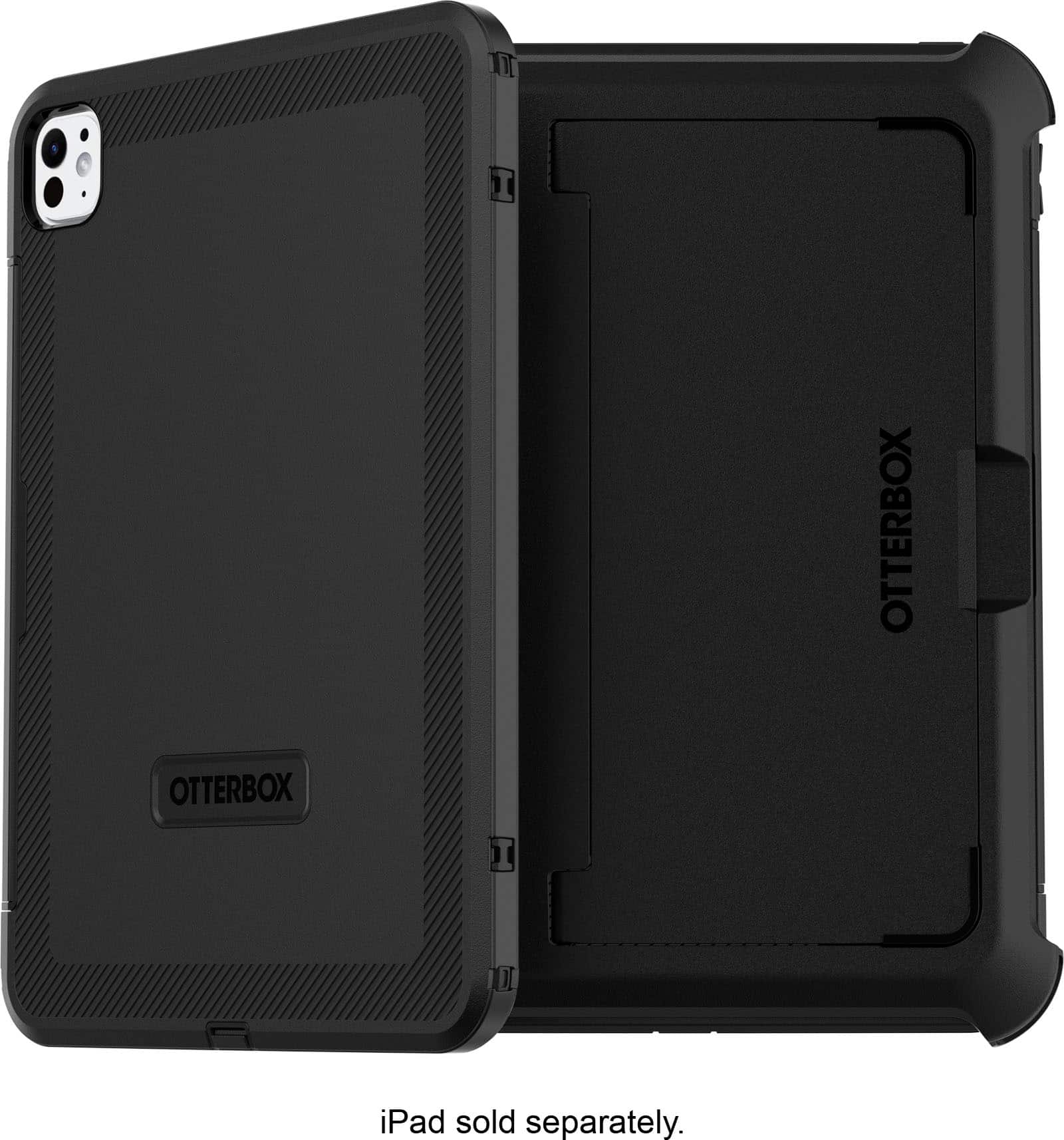 The text on the image reads: "iPad sold separately."