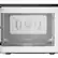 Alt View 8. Magic Chef - 0.7-Cu. Ft. 700-Watt Retro Countertop Microwave - Black.