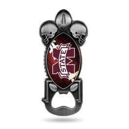 Rico Industries - Mississippi State Bulldogs Party Starter Magnetic Metal Bottle Opener - Multi