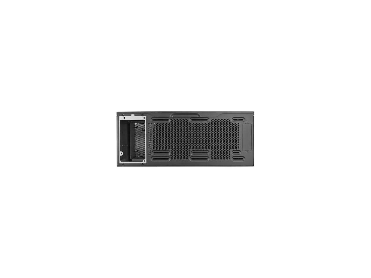 Alt View 3. SilverStone - SilverStone RM47-502-I 4U Rackmount Chassis w/Front Access Slots - Silver.