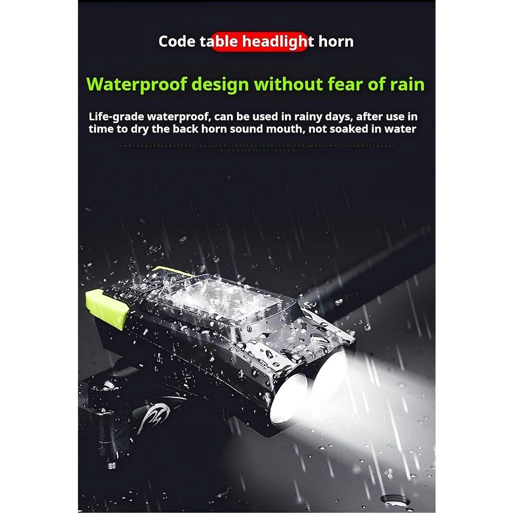 Code table headlight horn

Waterproof design without fear of rain

Life-grade waterproof, can be used in rainy days, after use in time to dry the back horn sound mouth, not soaked in water