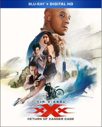 Front. xXx: Return of Xander Cage - BLU-RAY.