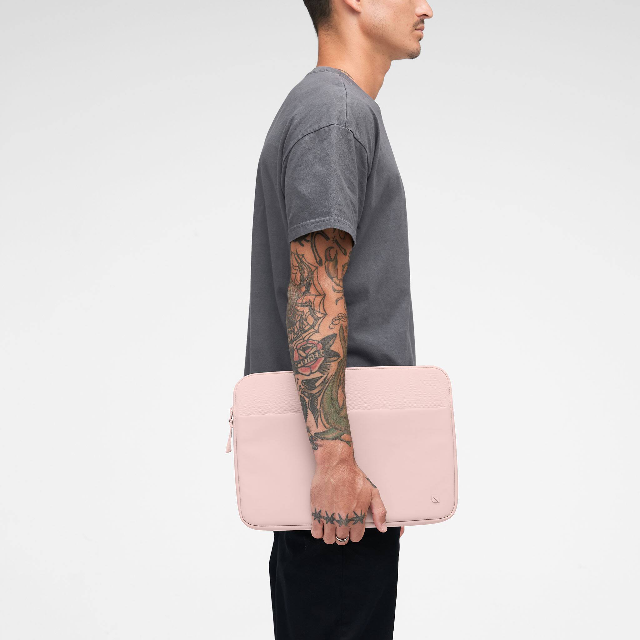 Alt View 11. Incase - A.R.C. Sleeve for 14" Laptop - Peach.