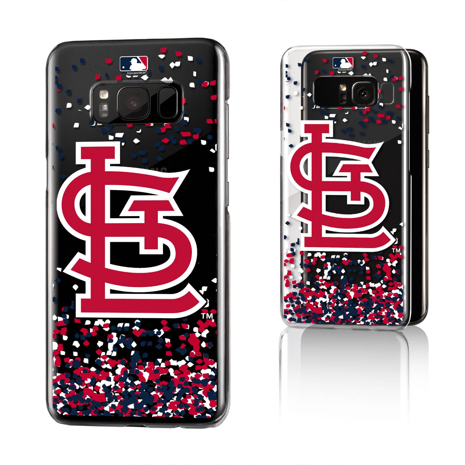 Keyscaper - MLB - St. Louis Cardinals - Galaxy S8 Confetti Design Clear Case - S22 - Multicolor price history on PriceWatchPro