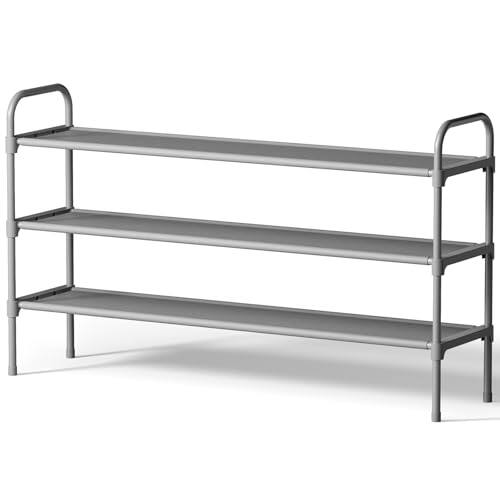 Grey 39.0" Wide - 3 Tier