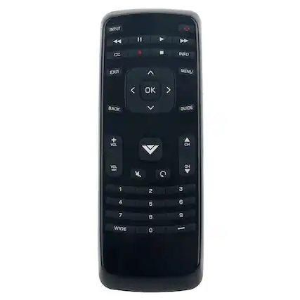 INPUT CC INFO EXIT MENU OK BACK GUIDE + VOL CH VOL CH 1 2 3 4 5 6 7 8 9 WIDE 0