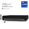 16GB MEMORY
512GB STORAGE
intel CORE i5
Windows 11 Pro
HP PRO MINI 59C-4
