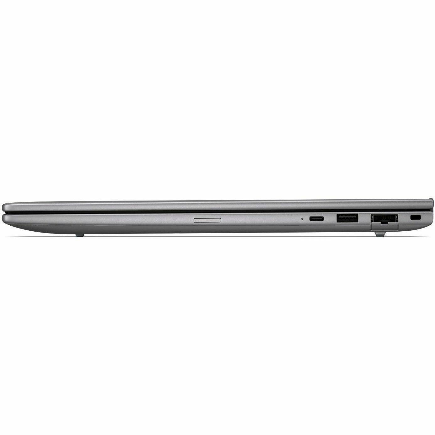 Alt View 5. HP - HP ZBook 8 G2i 16" Copilot+ PC Mobile Workstation - WUXGA - 60 Hz - Intel Core Ultra 7 Series 3 356H - 32 GB - 512 GB - Meteor Silver Aluminum.