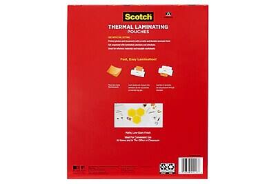 Scotch THERMAL LAMINATING POUCHES

Fast, Easy