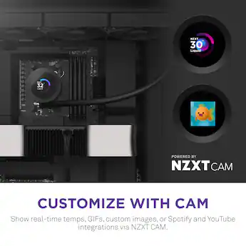 NZXT Kraken Plus 360mm Radiator CPU Liquid Cooler (3 x 120mm F120P NZXT Kraken Plus 360mm Radiator CPU Liquid Cooler (3 x 120mm F120P
