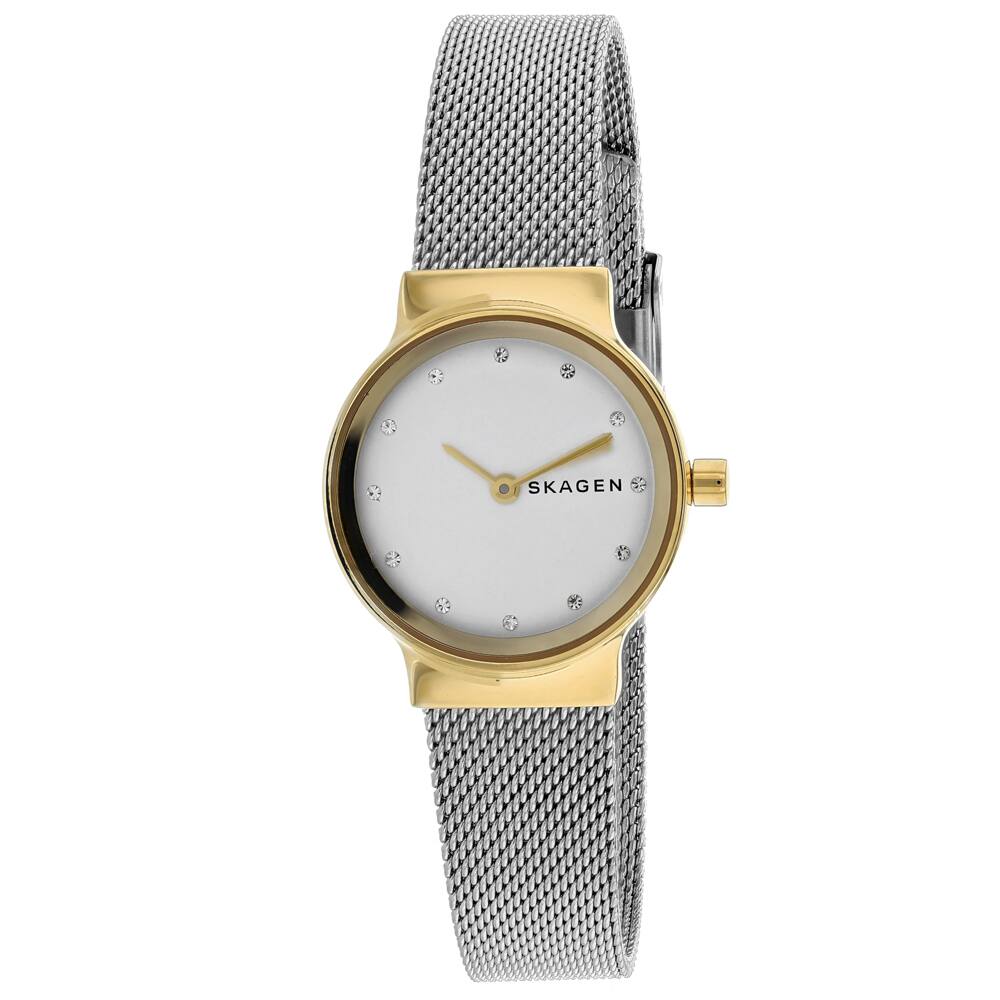 Front. Skagen - Skagen Women's Freja White Dial Watch - SKW2666 - White.