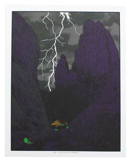 Nerd Block - The Hunter of Zebes 8" x 10" Art Print - Multicolored