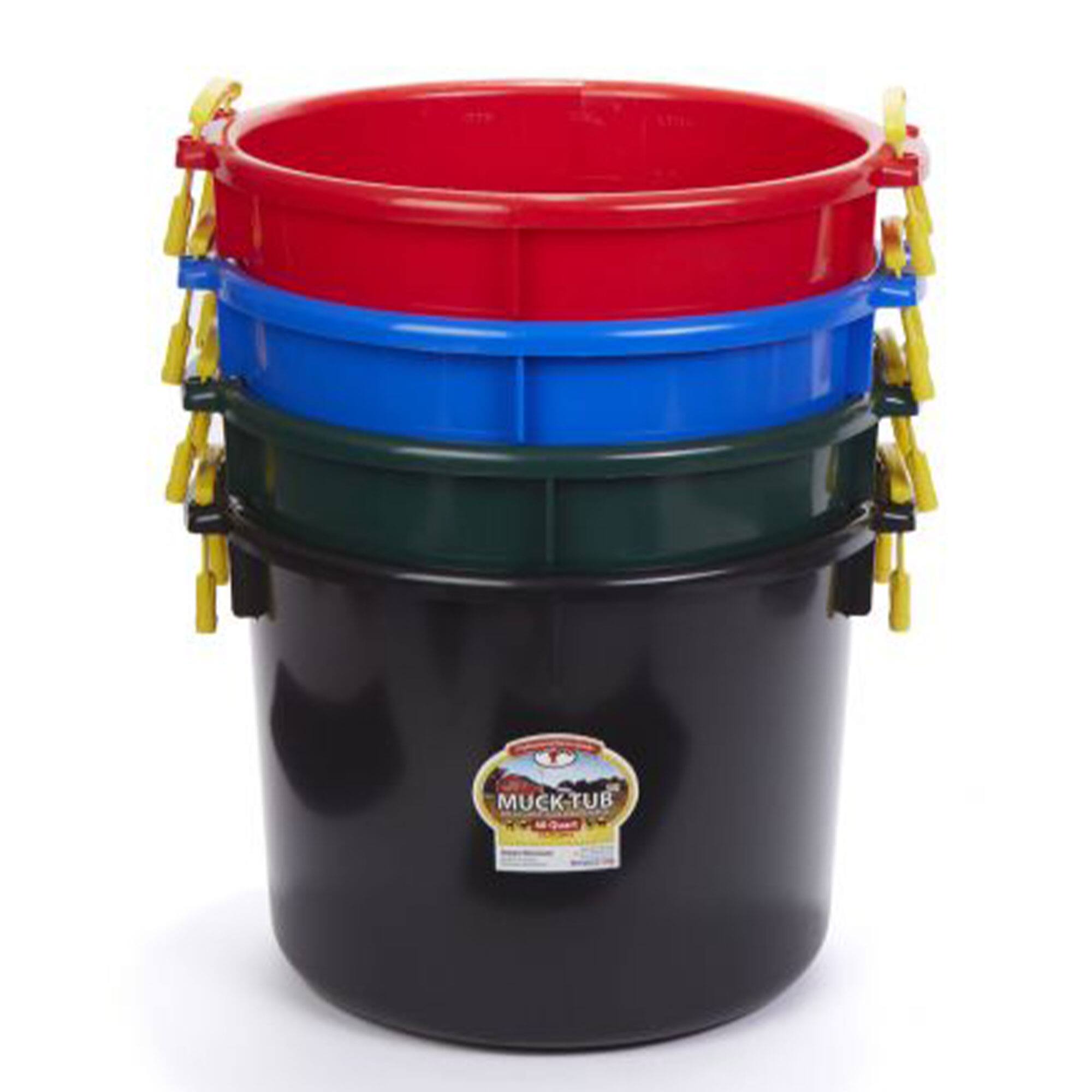 Alt View 5. Little Giant - Little Giant 40 Quart Durable and Versatile Utility Muck Tub w/Handles, Black.