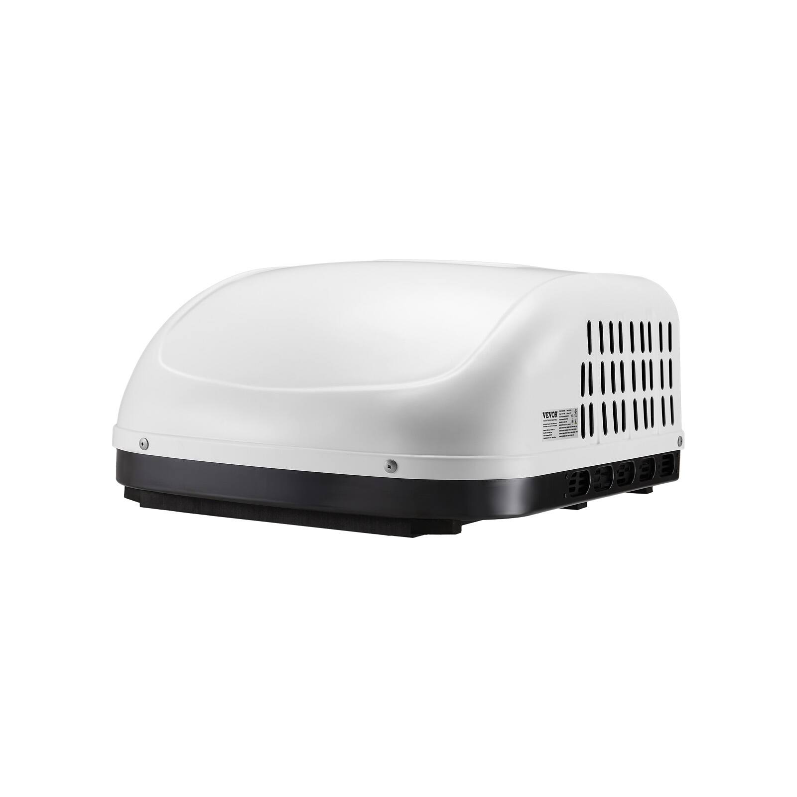 Alt View 5. VEVOR - RV Air Conditioner, 13500 BTU Non-Ducted Rooftop RV AC Unit, 65 dB Quiet Design, Including Air Distribution Box - White.