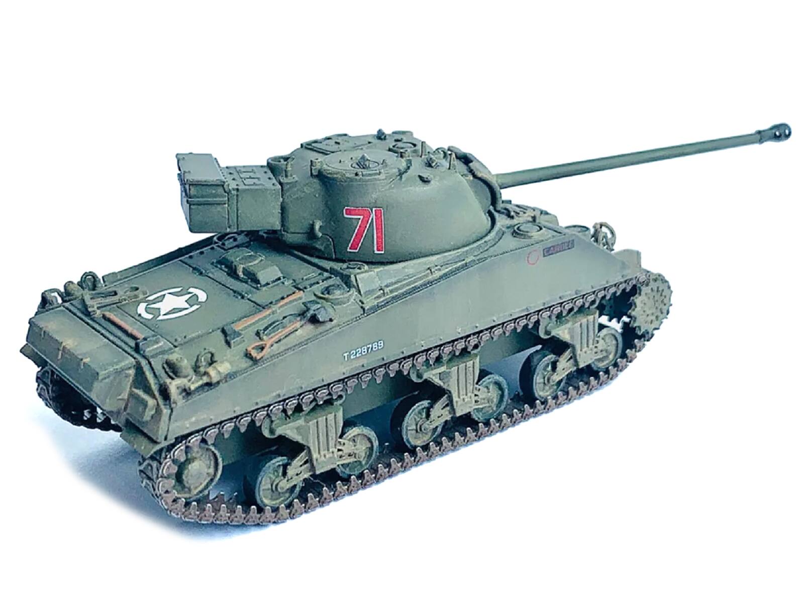 Angle. Dragon Models - British Sherman Firefly Vc #71 "13th/18th Royal Hussars Armoured Brigade Normandy France 1944" NEO Dragon Armor 1/72 - Multi.