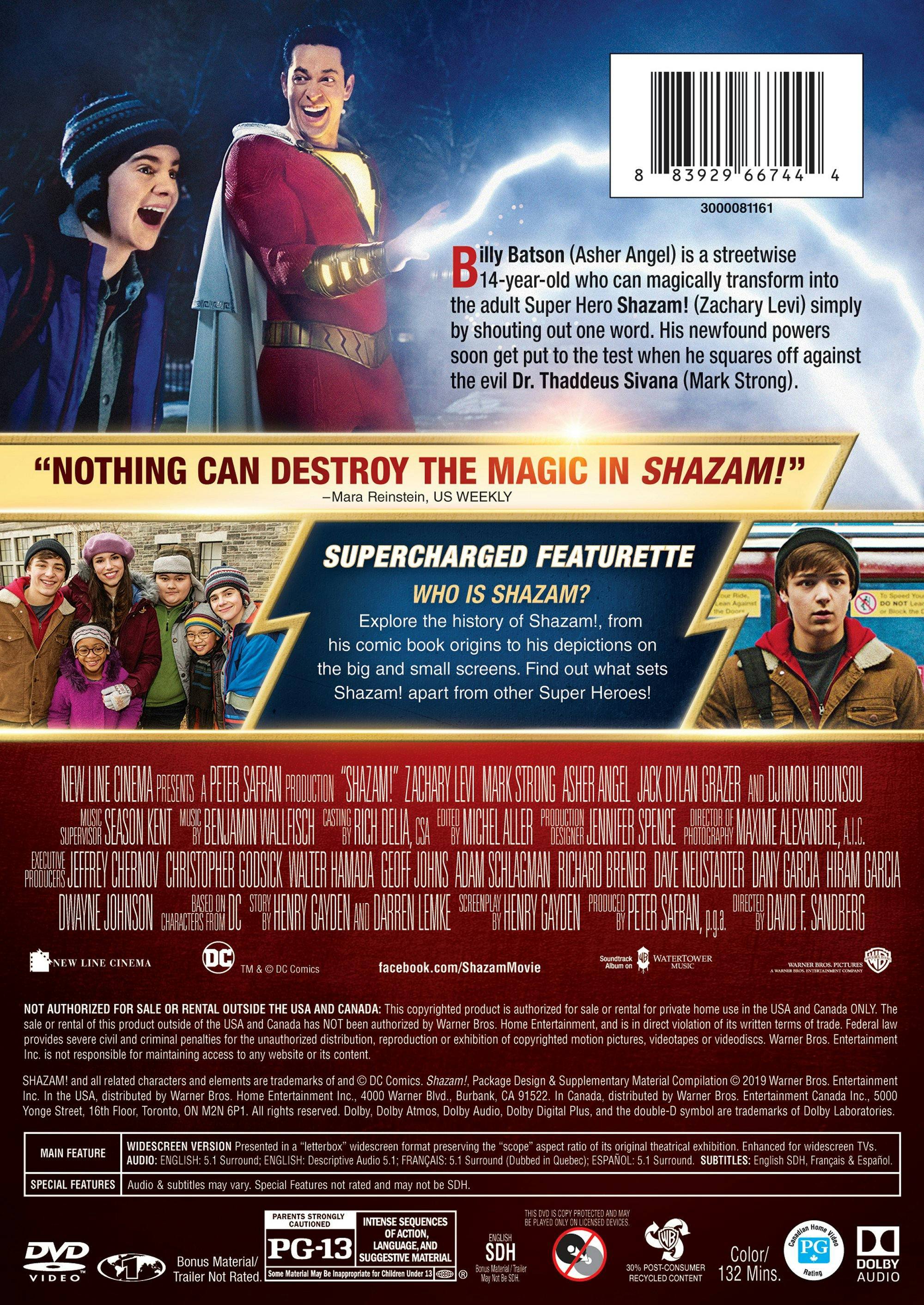 Angle. Shazam! [DVD].