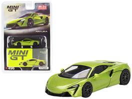 McLaren Artura Flux Limited Edition to 2040 pieces Worldwide 1/64 Diecast Model Car by Mini GT - Green Metallic